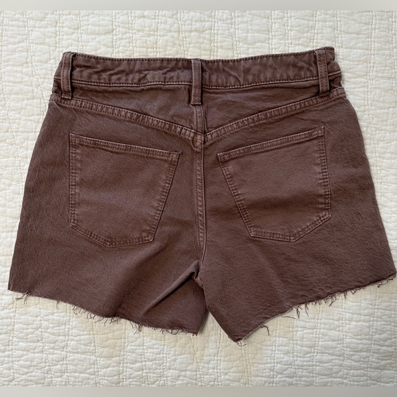 NWOT plum & rust Universal Thread denim shorts - Picture 4 of 15